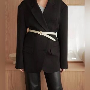 Flattered Cream Belt